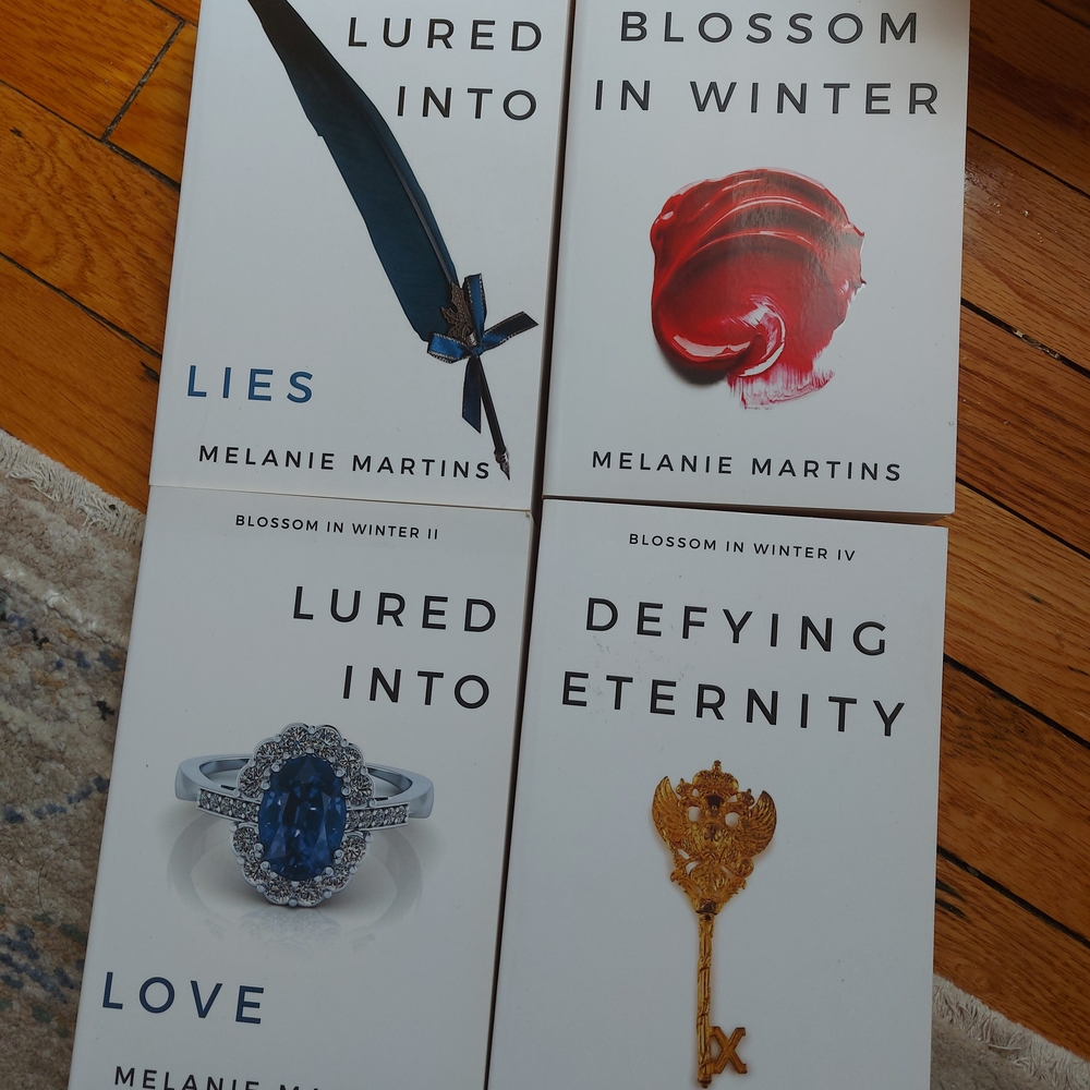 Blossom in Winter Book Set by Melanie Martins